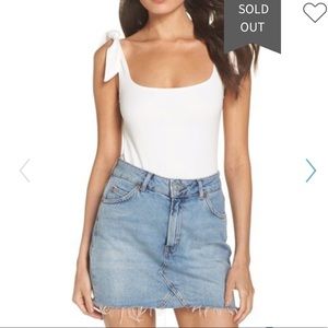 Women’s Free People Tie Should Thong Bodysuit Tank